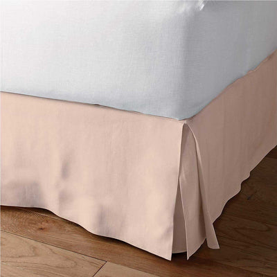 Split Corner Bed Skirt 100% Egyptian Cotton 400 Thread Count