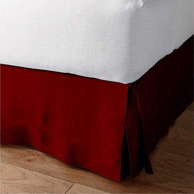 Split Corner Bed Skirt 100% Egyptian Cotton 1000 Thread Count