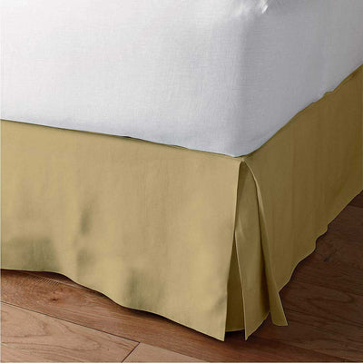 Split Corner Bed Skirt 100% Egyptian Cotton 1000 Thread Count