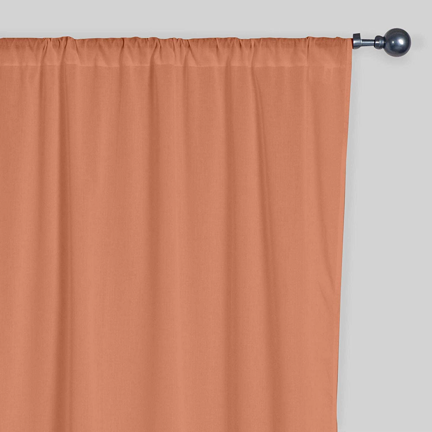 Rod Pocket Semi-Blackout Curtains 1 Panel