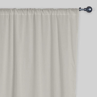 Rod Pocket Semi-Blackout Curtains 1 Panel